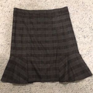 Kicky plaid skirt